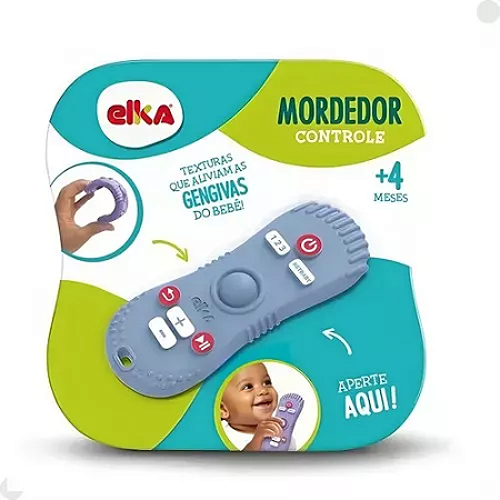 Mordedor Controle de Tv Cinza