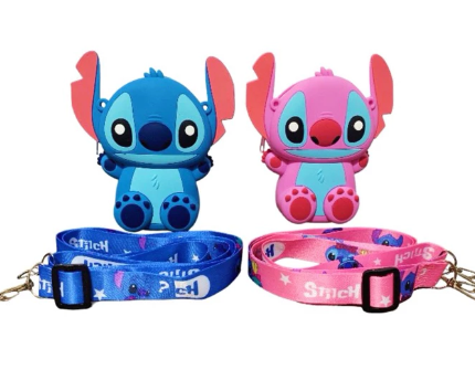 Bolsa do Stitch alça Regulável - cor ROSA