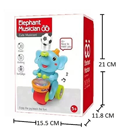 Brinquedo Elefante Musical