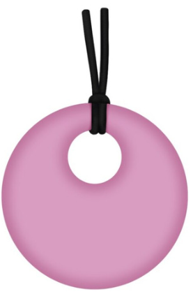 Colar Mordedor Regulador Colorjoy - cor rosa