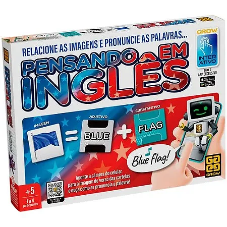 Jogo Pensando em Inglês - Grow