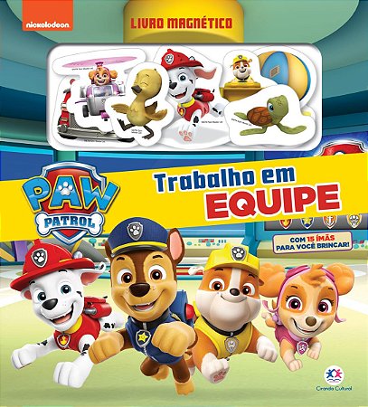 Livro Magnético Patrulha Canina
