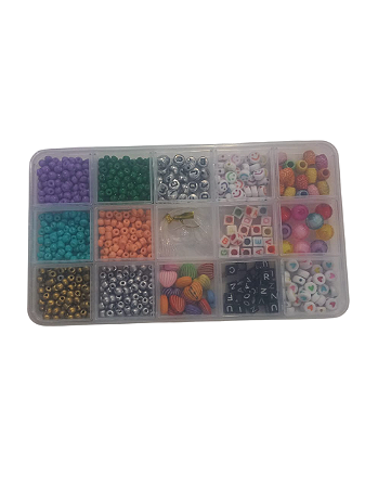 Mini estojo de Miçanga + silicone
