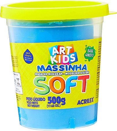 Massinha Soft Art Kids - Azul