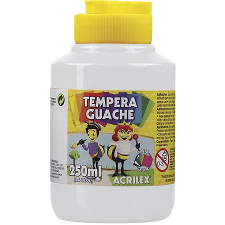 Tinta Guache Acrilex - Branco