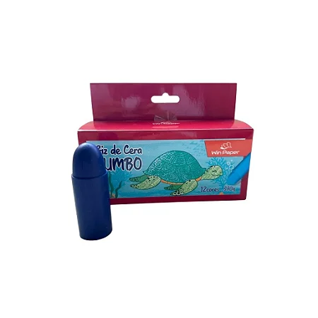 Giz de Cera Jumbo - 12 Cores