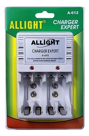 Carregador De Pilha Aa Aaa Bateria 9v Recarregável 127/220V