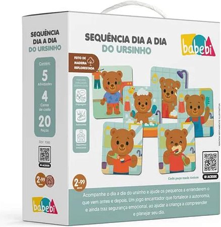 Sequência Dia a Dia do Ursinho