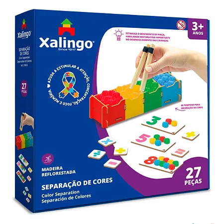 Jogo Separação de Cores - 27 Cores