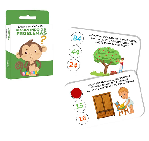Cartas Educativas Resolvendo os Problemas - DiBrincar
