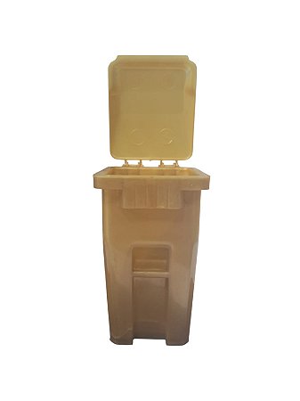 Porta Lápis Lixeira - Dourado