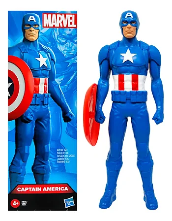Boneco Clássico Marvel Capitão América 20cm - Hasbro F6607