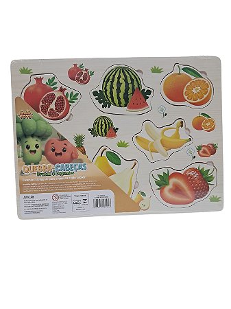 Quebra-Cabeça frutas e legumes