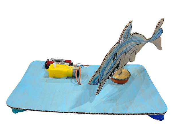 Kit motor amarelo com articulação