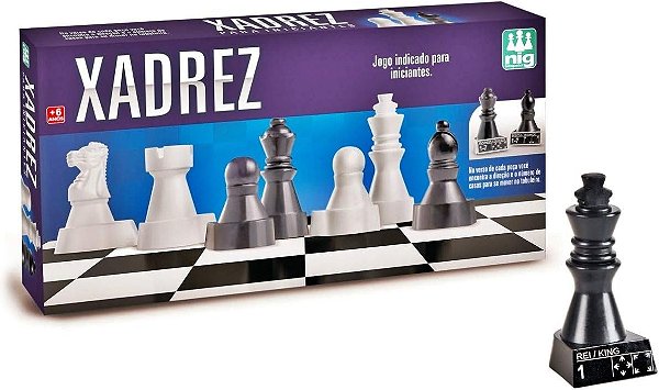Jogo Xadrez, Nig Brinquedos