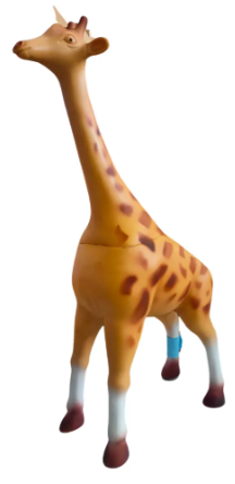Boneco Girafa Vinil Safari - Db Play