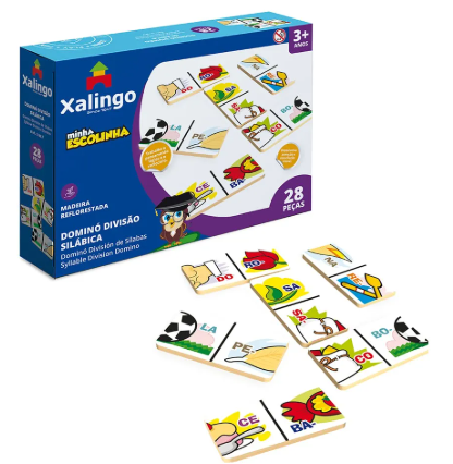 Dominó divisão silábica xalingo