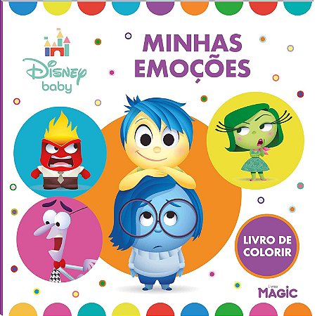 Livro de colorir divertidamente - minhas emoções