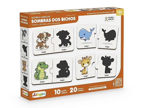 Quebra-cabeça - sombra dos bichos