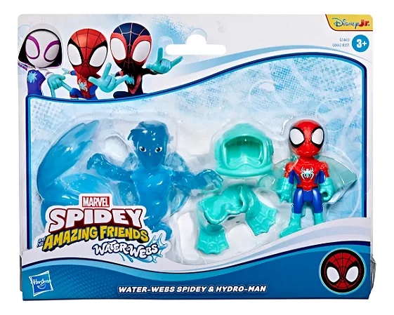 Boneco Plk Spidey Figura Spidey & Hydro Man
