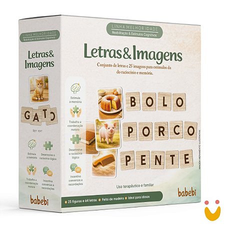 Letras e imagens - Babebi