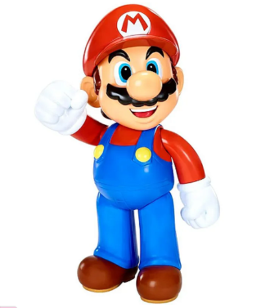 Boneco personagem Mario de 30 cm