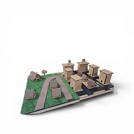 maquete mdf