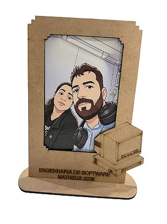 Porta retrato personalizado MDF