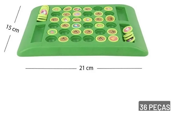Jogo Da Memória Animais Brinquedo Infantil Presente Criança