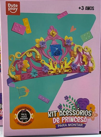 kit acessório de princesa para montar - Tiara