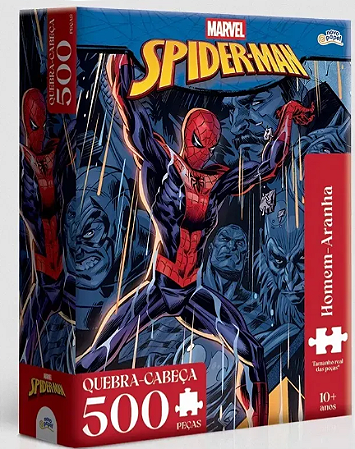 Quebra Cabeça 500 Peças Homem Aranha