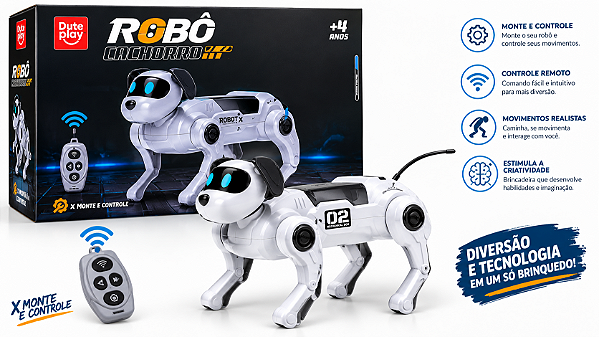 Robô Dog com Controle Remoto