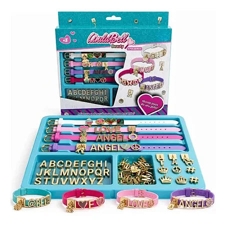 💖 Kit Linda Bell Beauty – Monte suas Pulseiras