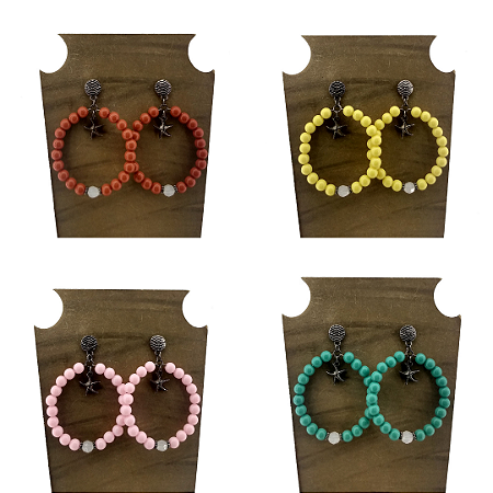 Brinco Argola Estrela