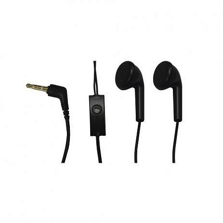 Fone de Ouvido Samsung Stereo Preto P2 - YASMIM ELETROCELL