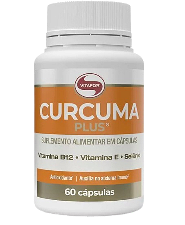 Curcuma Plus - 60 cap - Vitafor