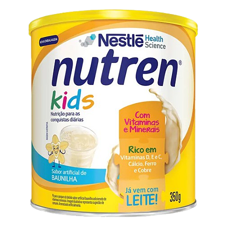 Nutren Kids Baunilha Lata 350g - Nestle