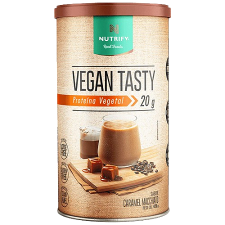 Vegan Tasty caramel macchiato 420g - Nutrify