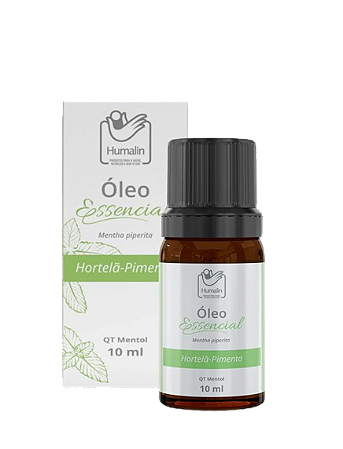 Oleo essencial hortelã - frasco de 10 ml