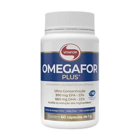 Ômegafor Plus - 60 cap - Vitafor
