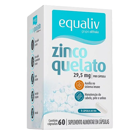 Zinco quelato- 60 caps - Equaliv