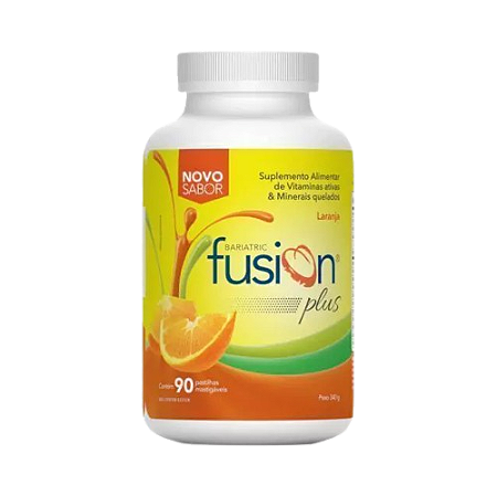 Bariatric fusion plus - sabor laranja - 90 pastilhas