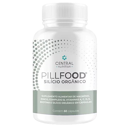 Pillfood - pote com 60 cáps-central nutriton