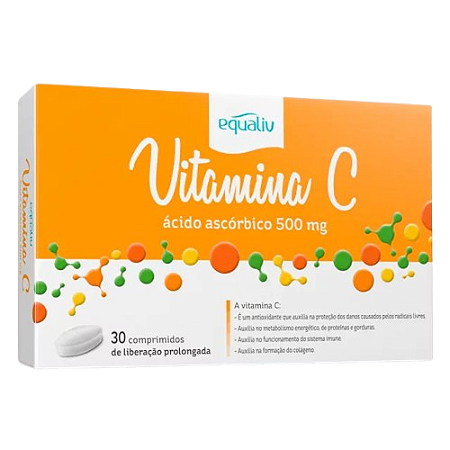 Vitamina C- 30 comprimidos - Equaliv
