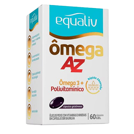 Ômega a-z- 60 caps - Equaliv