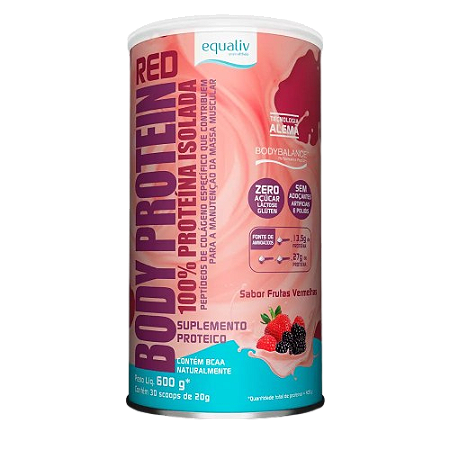 Body protein red - 600g - Equaliv