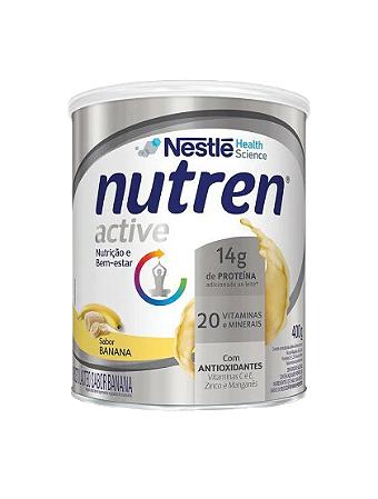 Nutren active banana/lata 400g - Nestle