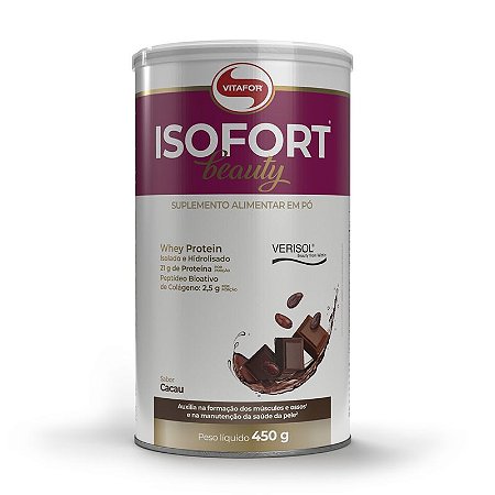 Isofort Beauty - 450g cacau - Vitafor