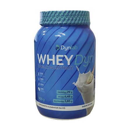 Whey Dyn 100% Concentrate 900g – Dynlab (Chocolate