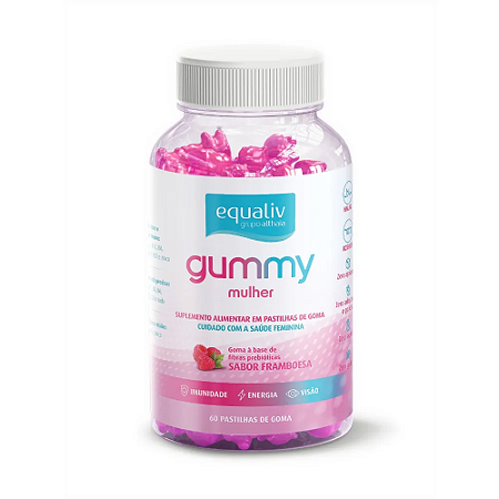 Gummy Mulher | 60 unidades - Equaliv